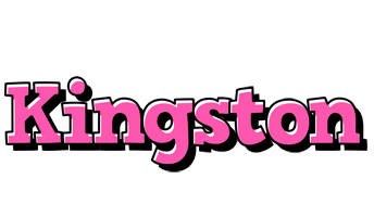 Kingston girlish logo