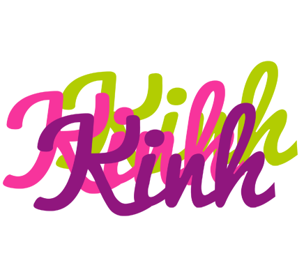 Kinh flowers logo