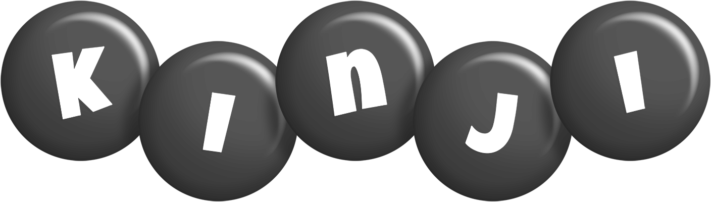 Kinji candy-black logo