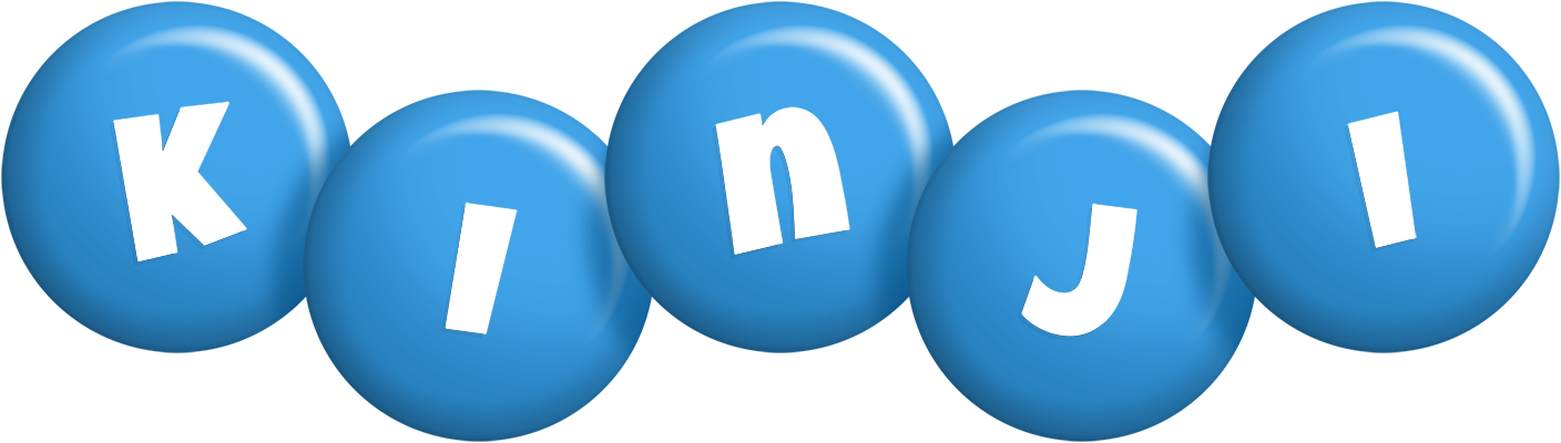 Kinji candy-blue logo