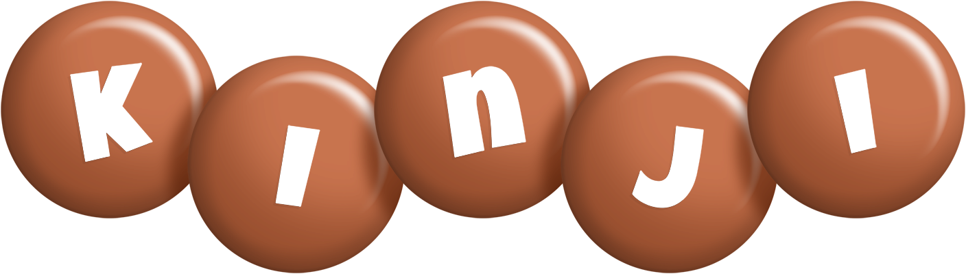 Kinji candy-brown logo
