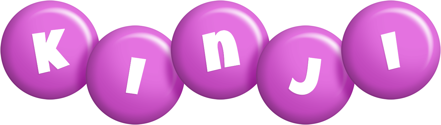 Kinji candy-purple logo