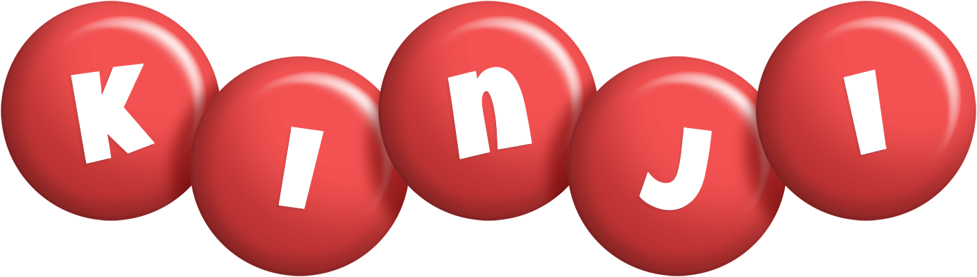 Kinji candy-red logo