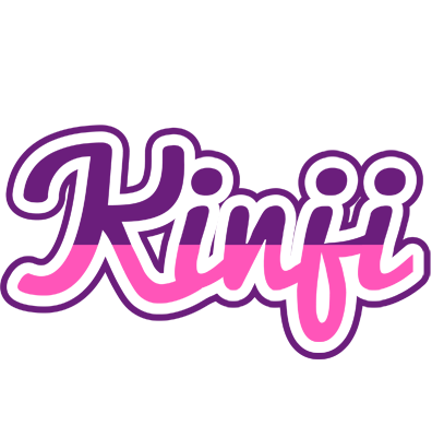 Kinji cheerful logo