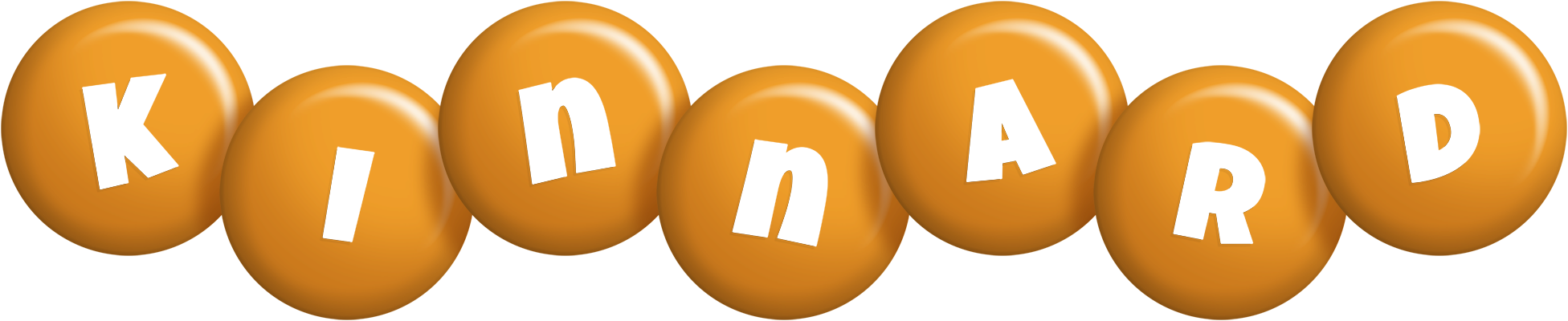 Kinnard candy-orange logo