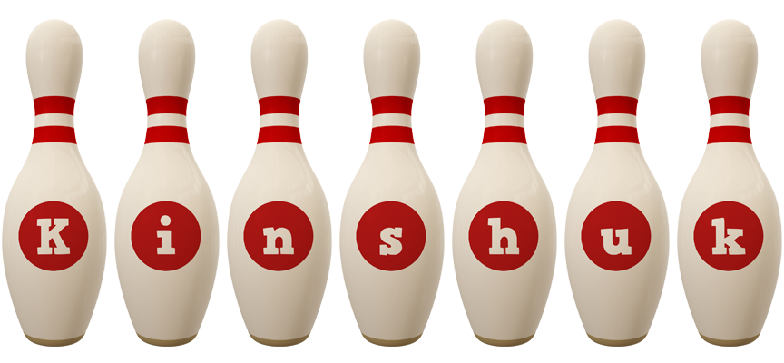 Kinshuk bowling-pin logo