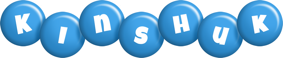 Kinshuk candy-blue logo