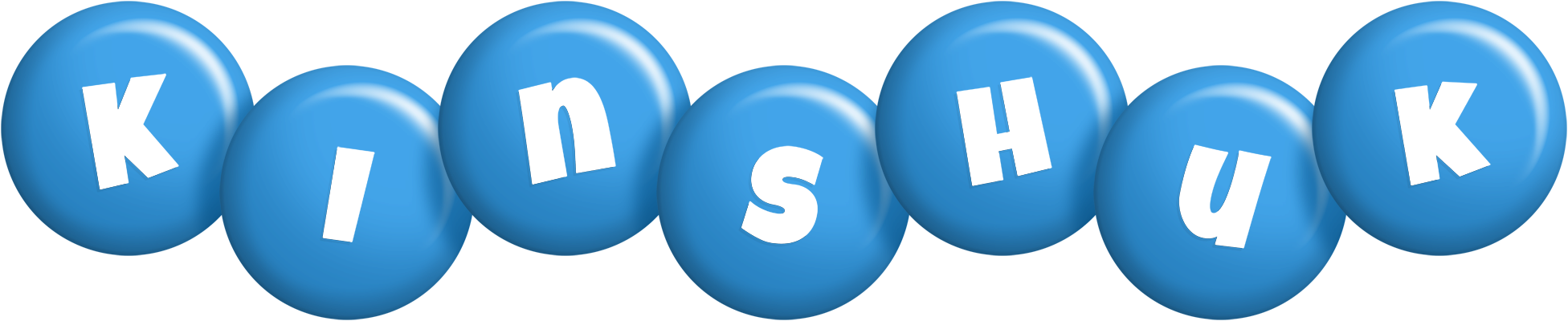 Kinshuk candy-blue logo