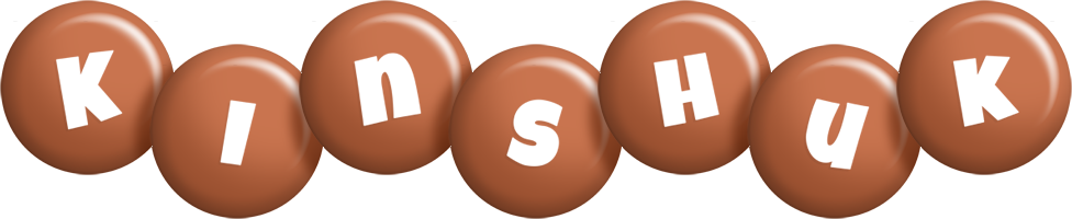 Kinshuk candy-brown logo