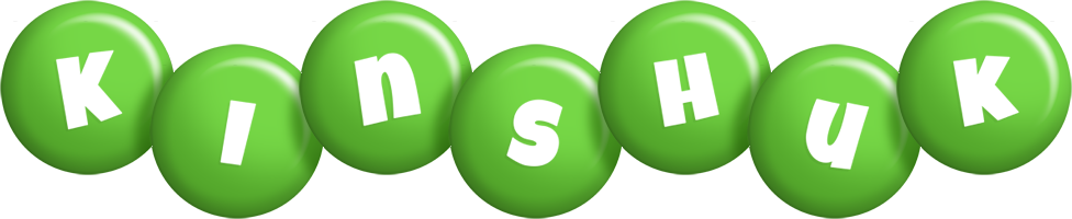 Kinshuk candy-green logo