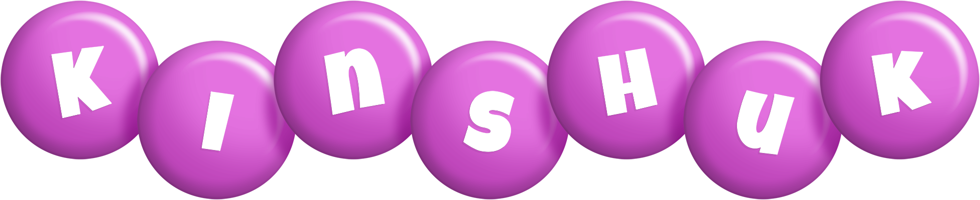 Kinshuk candy-purple logo