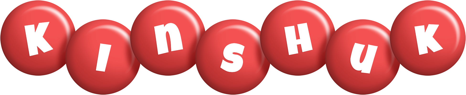 Kinshuk candy-red logo