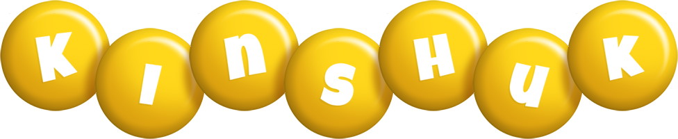 Kinshuk candy-yellow logo
