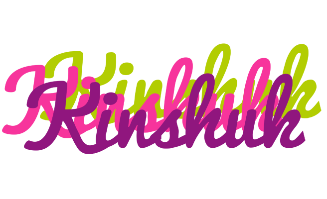 Kinshuk flowers logo