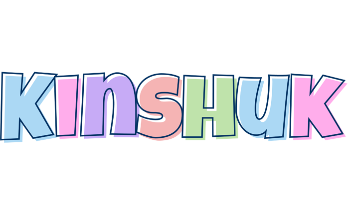 Kinshuk pastel logo