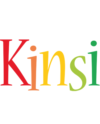Kinsi birthday logo