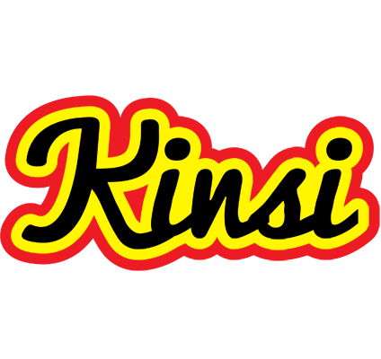 Kinsi flaming logo