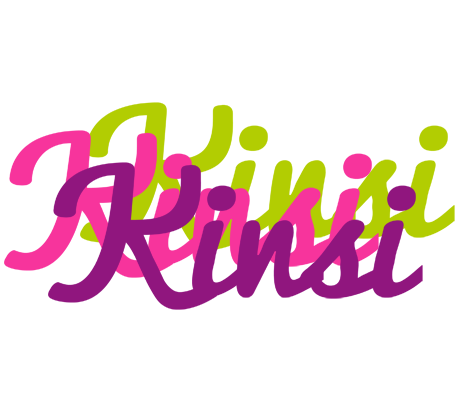 Kinsi flowers logo