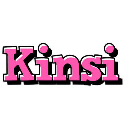 Kinsi girlish logo