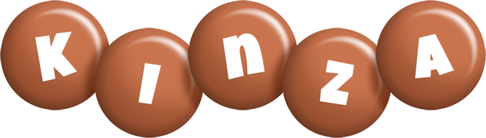 Kinza candy-brown logo