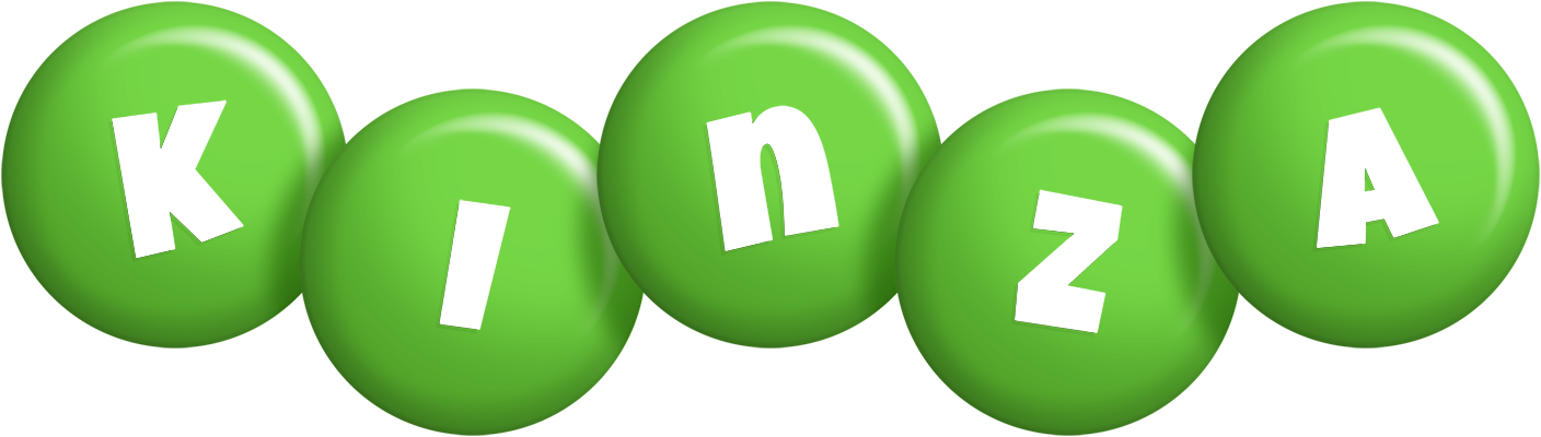 Kinza candy-green logo