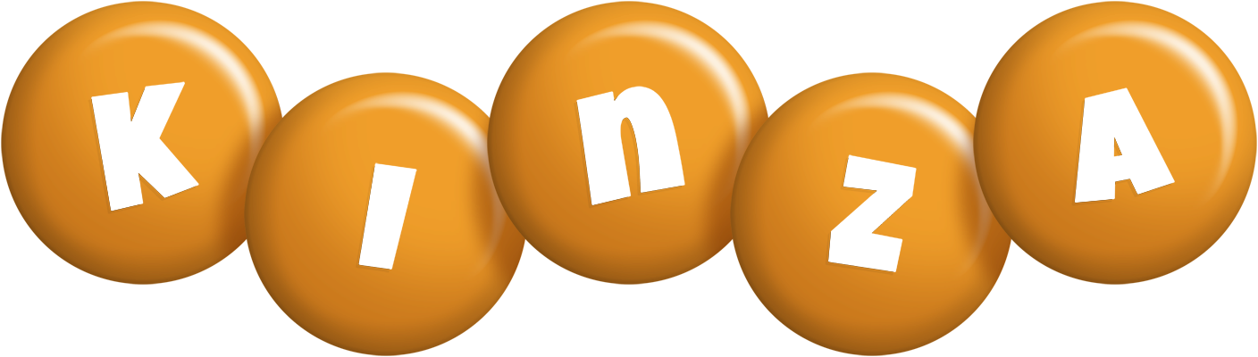 Kinza candy-orange logo