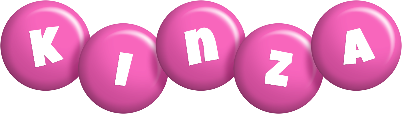 Kinza candy-pink logo