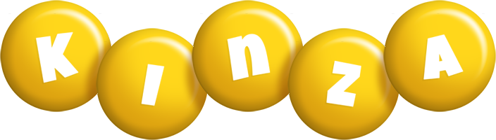 Kinza candy-yellow logo