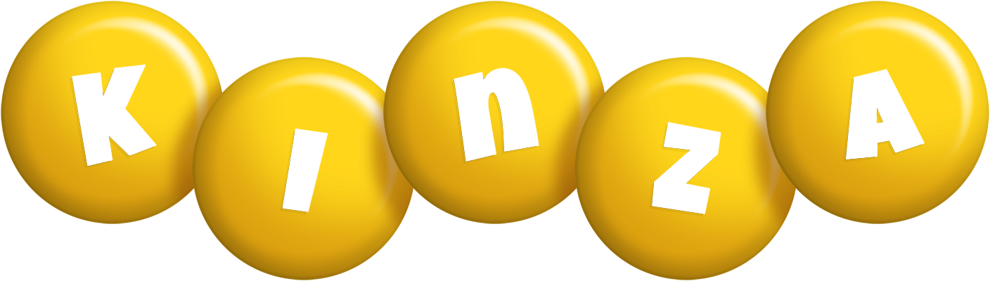Kinza candy-yellow logo