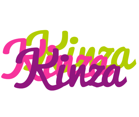 Kinza flowers logo