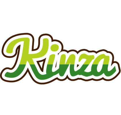 Kinza golfing logo