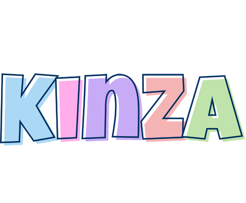 Kinza pastel logo
