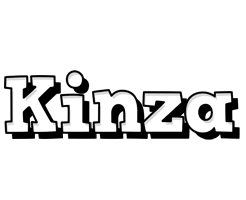 Kinza snowing logo