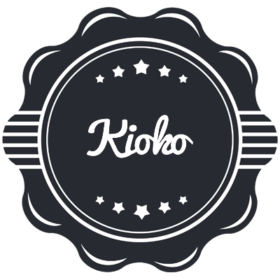Kioko badge logo