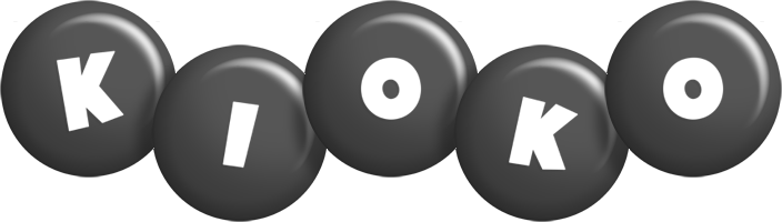 Kioko candy-black logo