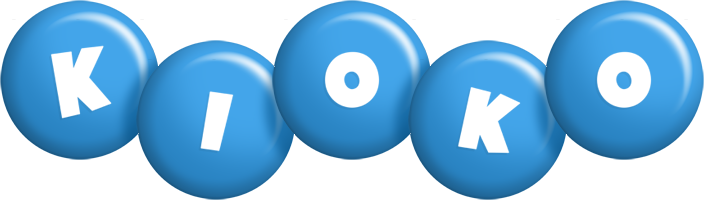 Kioko candy-blue logo