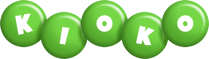 Kioko candy-green logo
