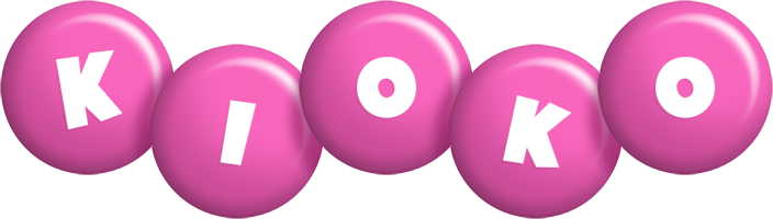 Kioko candy-pink logo