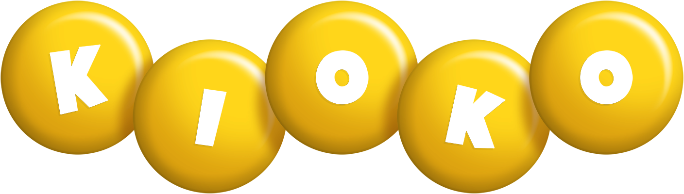 Kioko candy-yellow logo