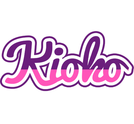 Kioko cheerful logo