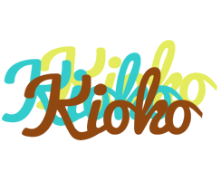 Kioko cupcake logo