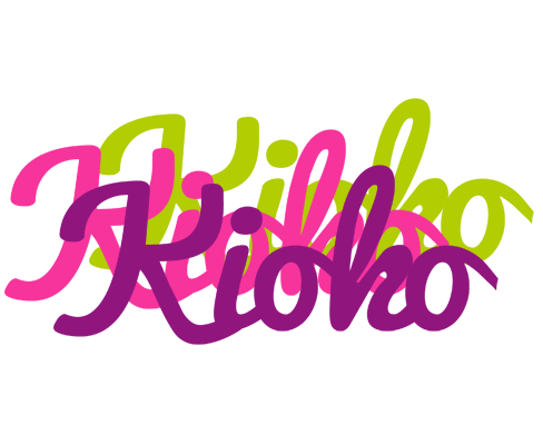 Kioko flowers logo