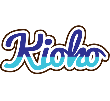 Kioko raining logo
