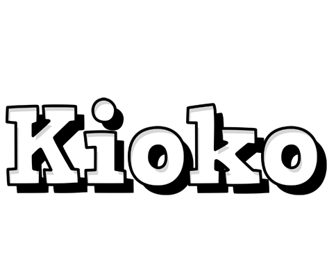 Kioko snowing logo