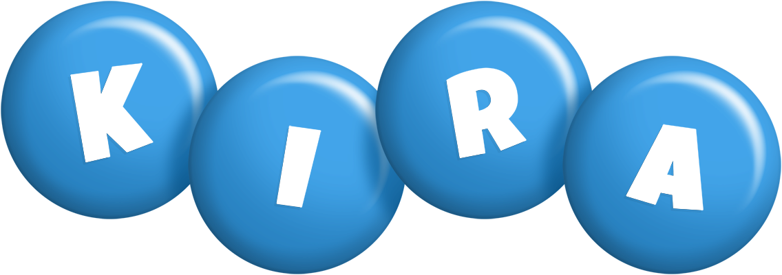 Kira candy-blue logo