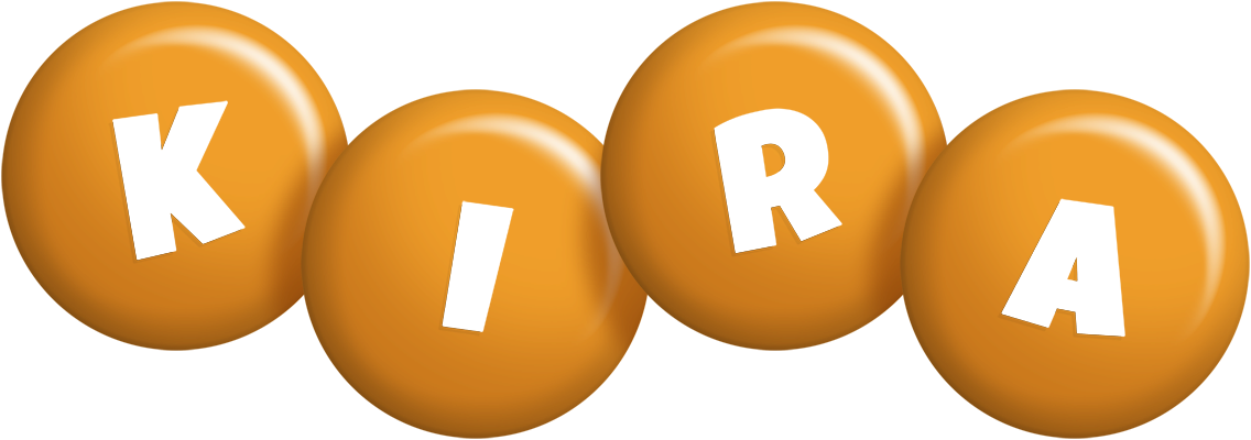 Kira candy-orange logo