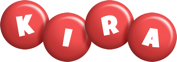 Kira candy-red logo