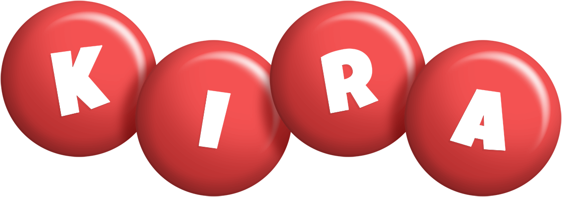 Kira candy-red logo