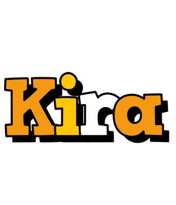 Kira cartoon logo