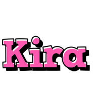 Kira girlish logo